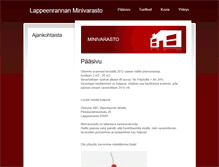 Tablet Screenshot of lappeenrannanminivarasto.fi